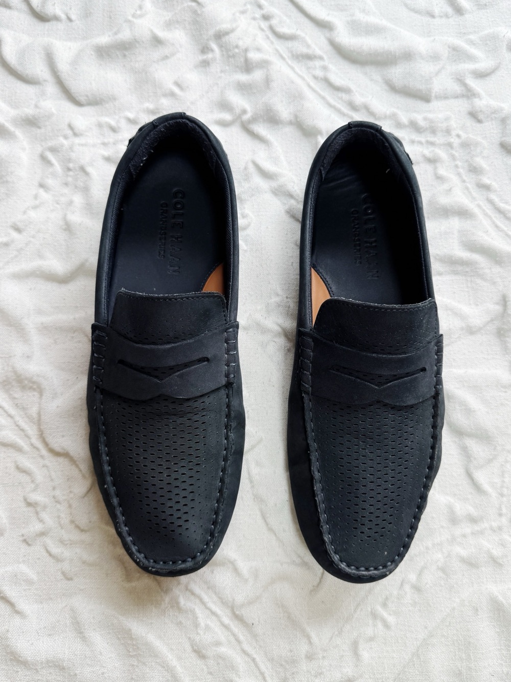 Cole Haan Grand Laser Penny Driver Shoe Size 9